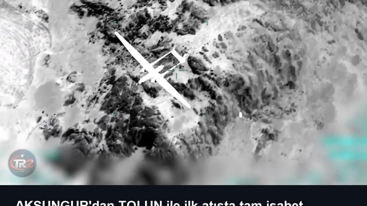 AKSUNGUR'dan TOLUN ile ilk atışta tam isabet
