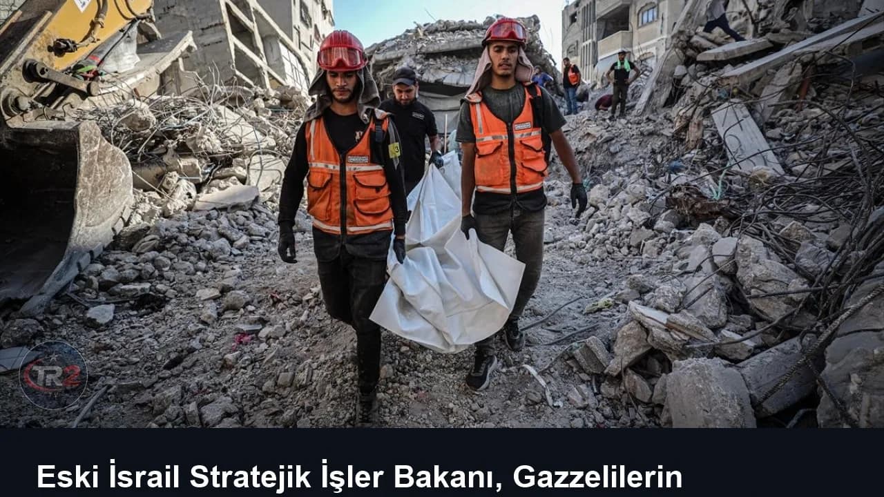Eski İsrail Stratejik İşler Bakanı, Gazzelilerin nüfusunun arttığını öne sürerek soykırımı inkar etti