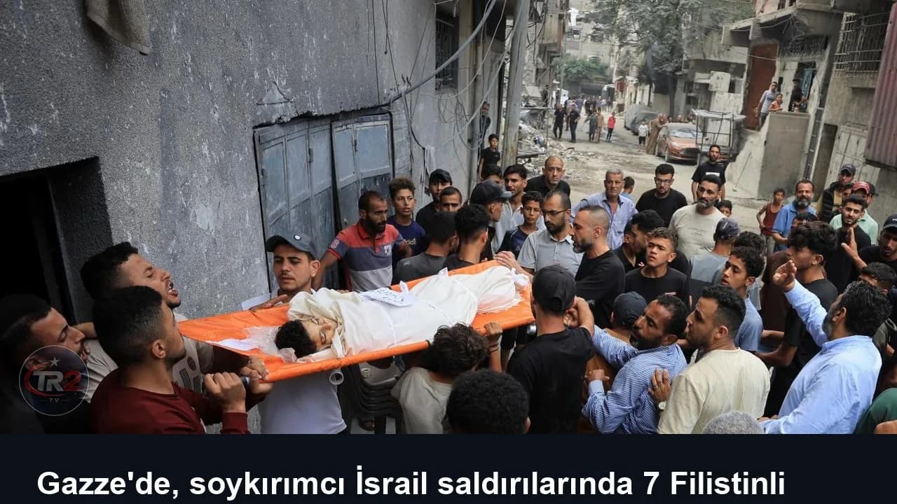 Gazze'de, soykırımcı İsrail saldırılarında 7 Filistinli hayatını kaybetti