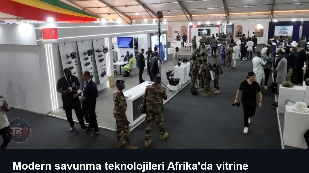 Modern savunma teknolojileri Afrika'da vitrine çıkıyor