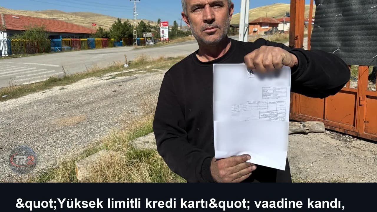 "Yüksek limitli kredi kartı" vaadine kandı, 412 bin lirasından oldu
