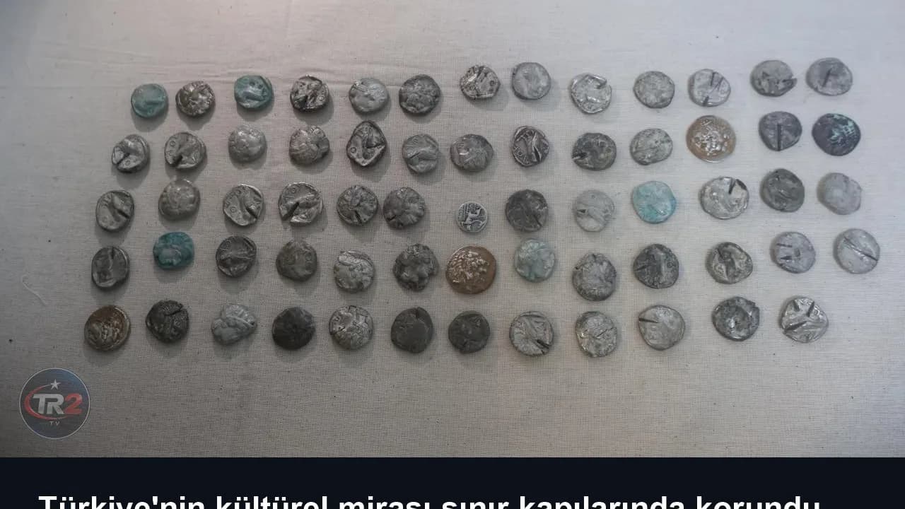 Türkiye'nin kültürel mirası sınır kapılarında korundu