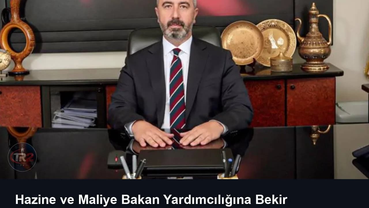 Hazine ve Maliye Bakan Yardımcılığına Bekir Bayrakdar atandı