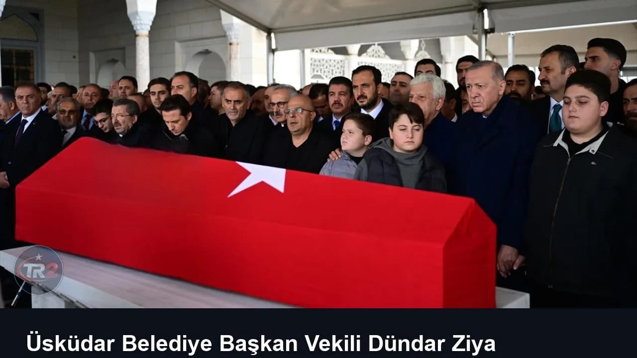 Üsküdar Belediye Başkan Vekili Dündar Ziya Gültekin, son yolculuğuna uğurlandı