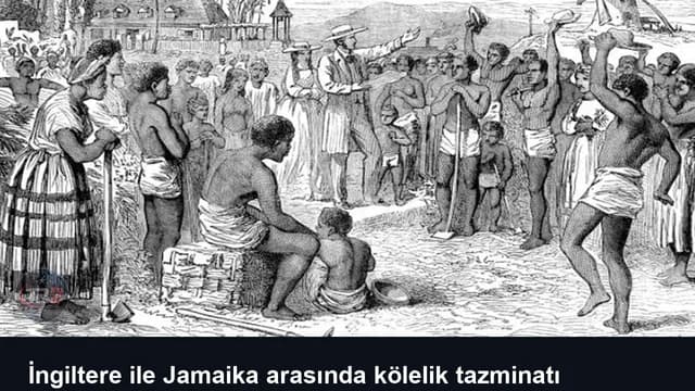 İngiltere ile Jamaika arasında kölelik tazminatı gerilimi