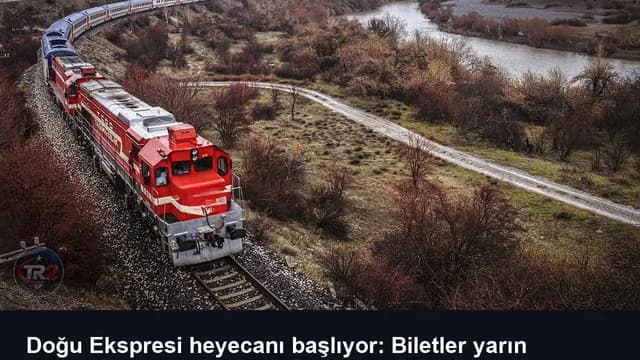 Doğu Ekspresi heyecanı başlıyor: Biletler yarın satışta
