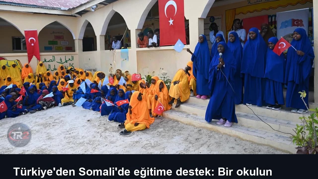 Türkiye'den Somali'de eğitime destek: Bir okulun derslikleri yenilendi