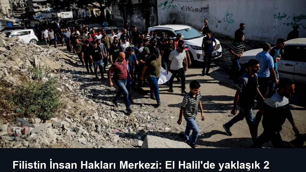 Filistin İnsan Hakları Merkezi: El Halil'de yaklaşık 2 bin 500 kişi zorla yerinden edildi