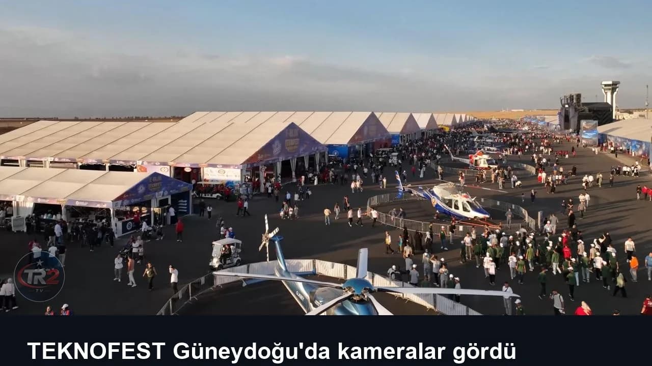 TEKNOFEST Güneydoğu'da kameralar gördü EYEMINER analiz etti