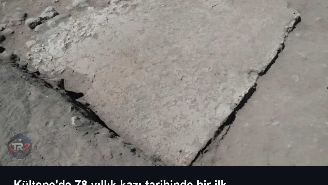 Kültepe'de 78 yıllık kazı tarihinde bir ilk