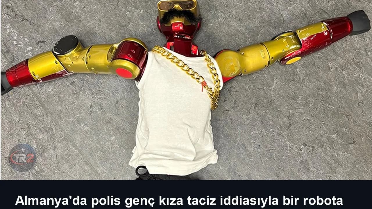 Almanya'da polis genç kıza taciz iddiasıyla bir robota el koydu