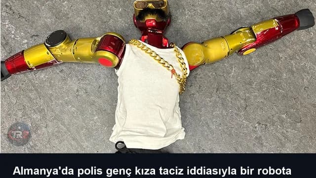 Almanya'da polis genç kıza taciz iddiasıyla bir robota el koydu