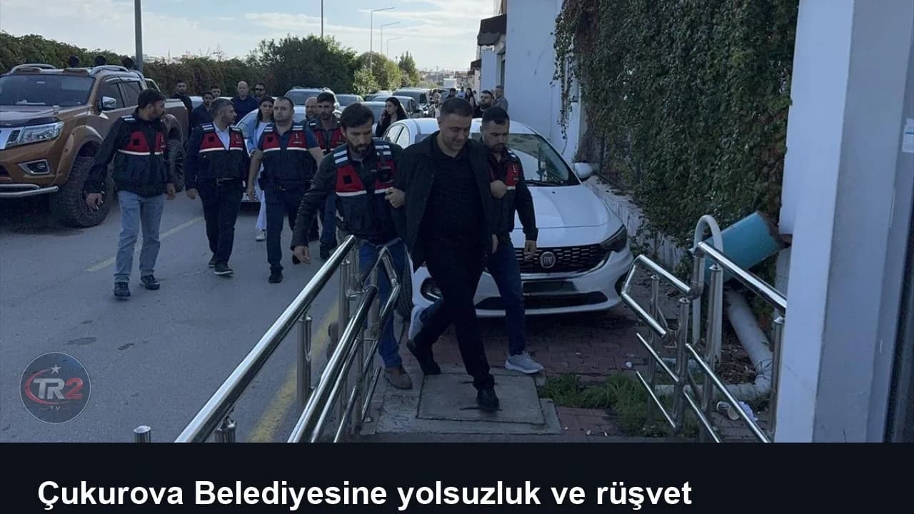 Çukurova Belediyesine yolsuzluk ve rüşvet operasyonu: 44 gözaltı