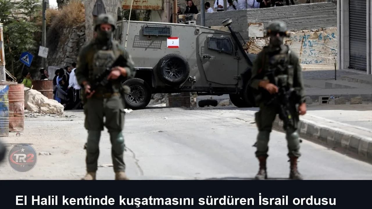 El Halil kentinde kuşatmasını sürdüren İsrail ordusu 2 bin 649 Filistinliyi yerinden etti