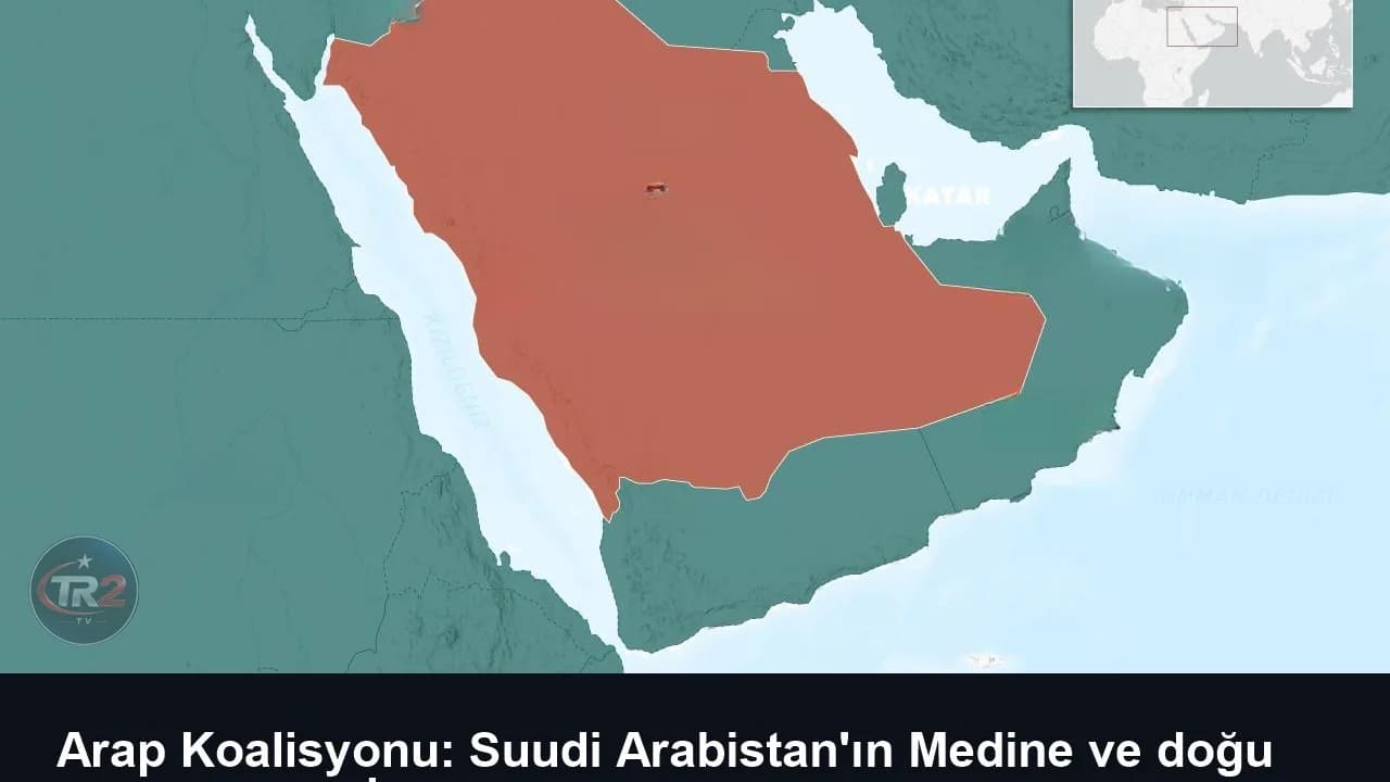 Arap Koalisyonu: Suudi Arabistan'ın Medine ve doğu bölgesinde 5 İHA saldırısı önlendi