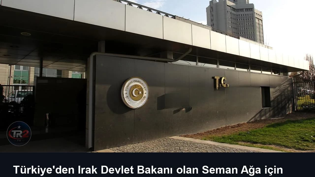 Türkiye'den Irak Devlet Bakanı olan Seman Ağa için açıklama: Doğru bir adım