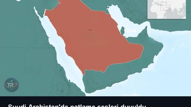 Suudi Arabistan'da patlama sesleri duyuldu