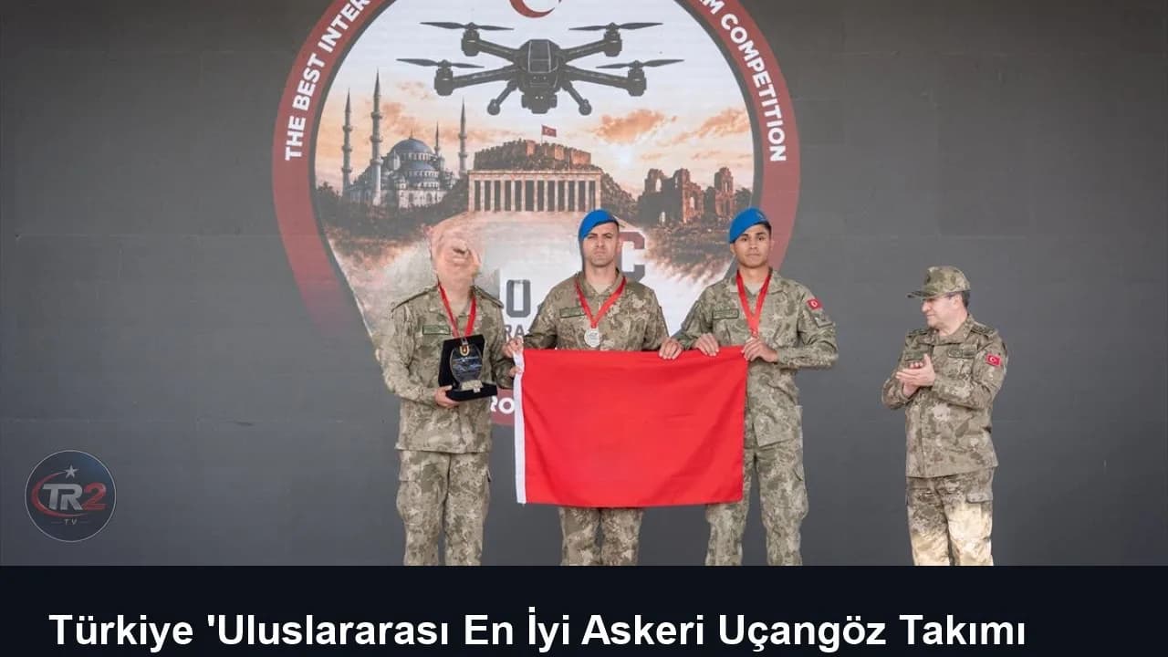 Türkiye 'Uluslararası En İyi Askeri Uçangöz Takımı Yarışması'nda şampiyon oldu