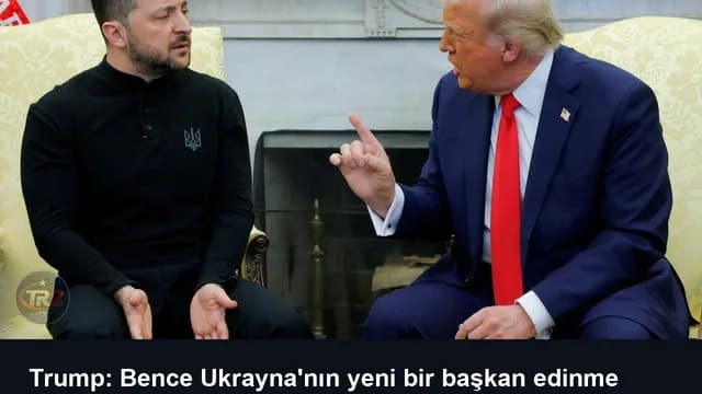 Trump: Bence Ukrayna'nın yeni bir başkan edinme vakti geldi