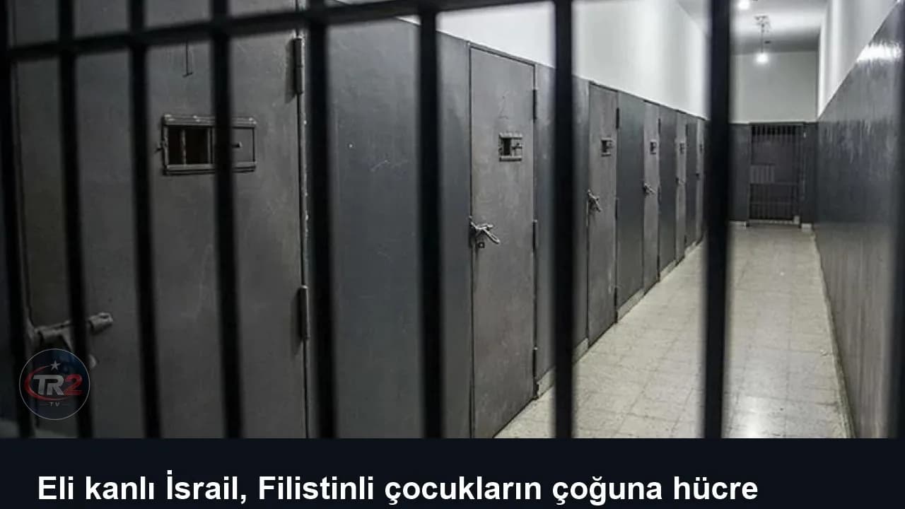 Eli kanlı İsrail, Filistinli çocukların çoğuna hücre cezası verdi