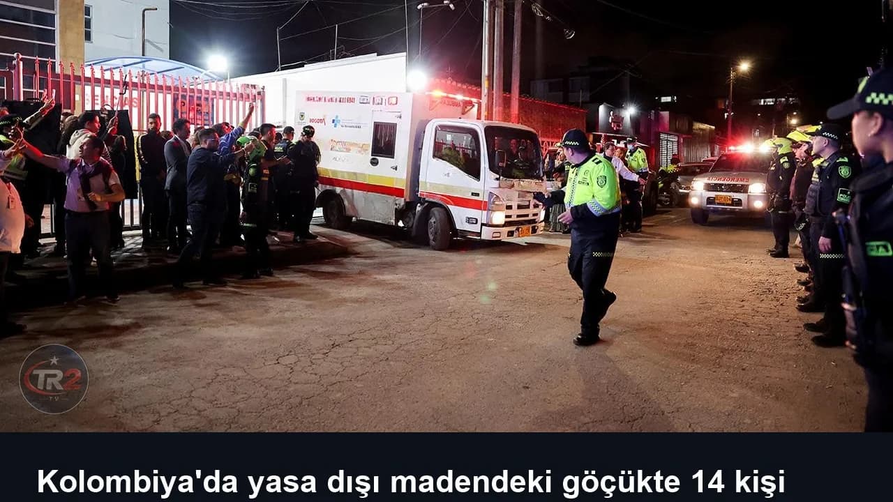 Kolombiya'da yasa dışı madendeki göçükte 14 kişi hayatını kaybetti