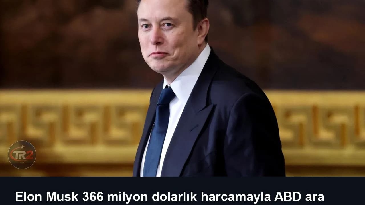 Elon Musk 366 milyon dolarlık harcamayla ABD ara seçimlerinin en büyük bağışçısı oldu