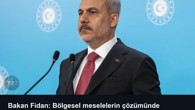 Bakan Fidan: Bölgesel meselelerin çözümünde sorumluluk almaya devam edeceğiz