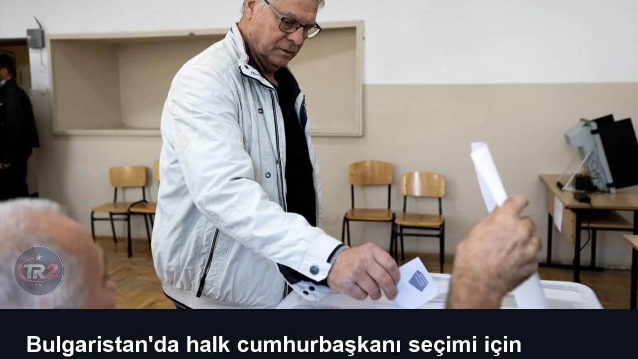 Bulgaristan'da halk cumhurbaşkanı seçimi için sandık başında