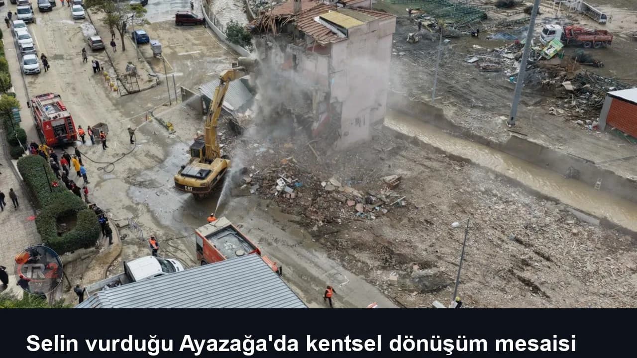 Selin vurduğu Ayazağa'da kentsel dönüşüm mesaisi başladı