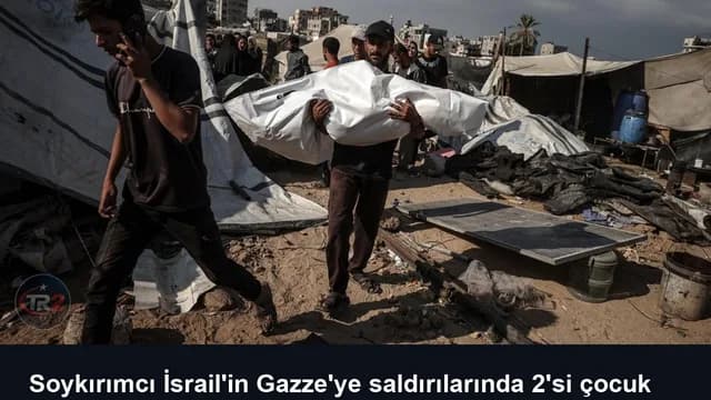 Soykırımcı İsrail'in Gazze'ye saldırılarında 2'si çocuk 5 kişi hayatını kaybetti
