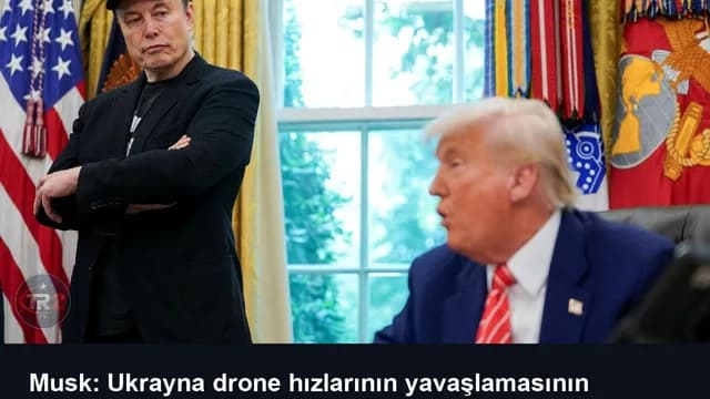 Musk: Ukrayna drone hızlarının yavaşlamasının arkasında ABD hükümeti olabilir