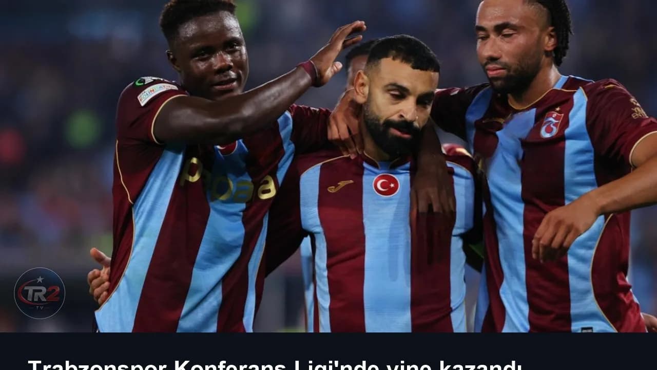 Trabzonspor Konferans Ligi'nde yine kazandı