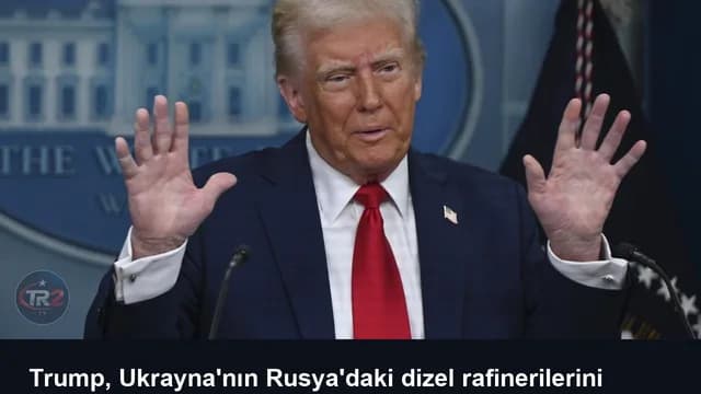 Trump, Ukrayna'nın Rusya'daki dizel rafinerilerini hedef almasını eleştirdi
